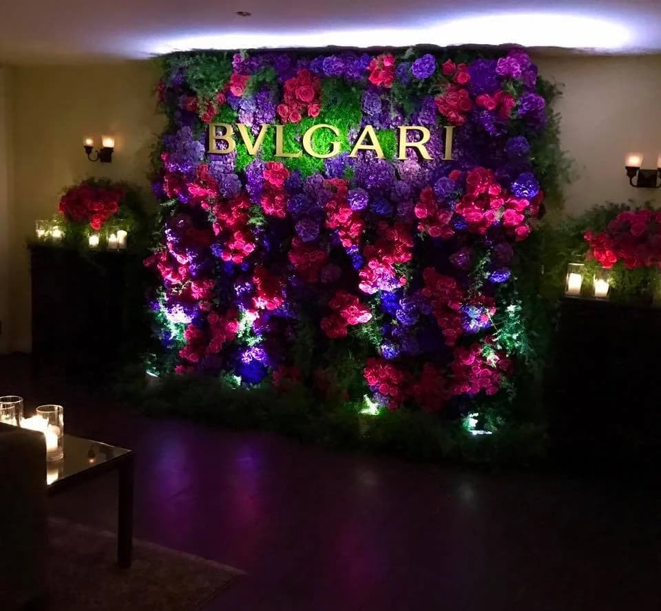 BVLGARI Oscar party lighting design